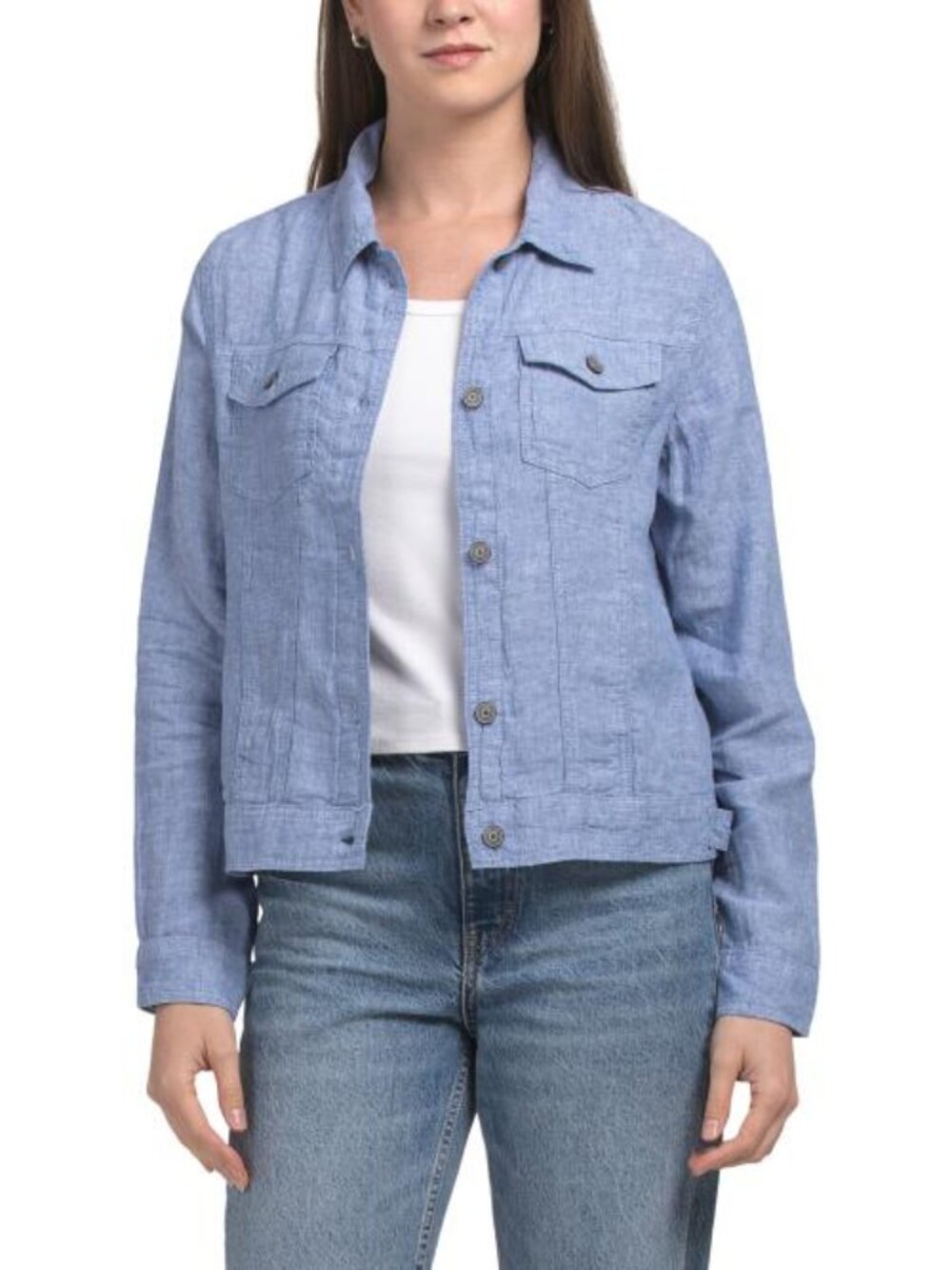TAHARI Linen Jacket